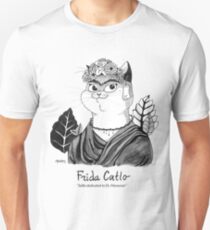 #meowdernart - Frida Catlo Unisex T-Shirt