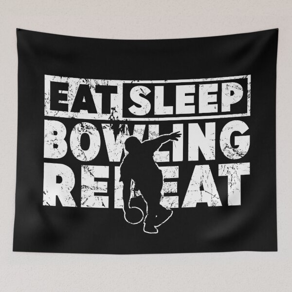 Item preview, Eat Sleep Bowling Repeat designed and sold by RAWWR.