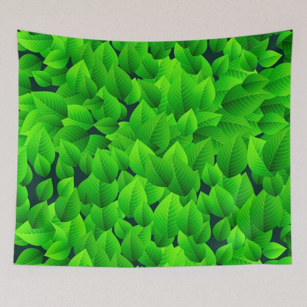 Item preview, Green leaves pattern designed and sold by Kirill Berbetch.
