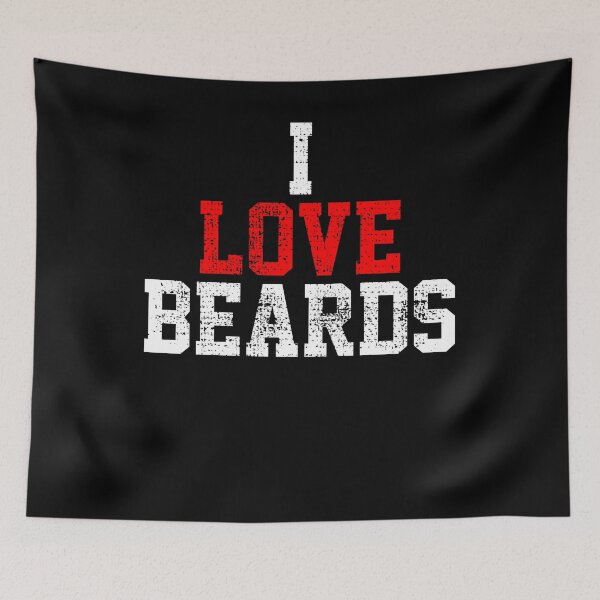 Item preview, I love beards designed and sold by 4tomic.