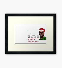 Die Hard is totally a Christmas Movie Framed Print