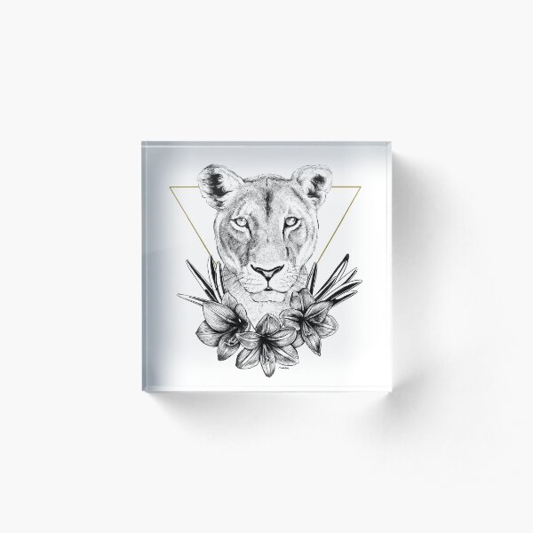 Lioness of Pride Acrylic Block