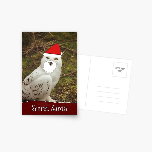 Secret Santa Postcard