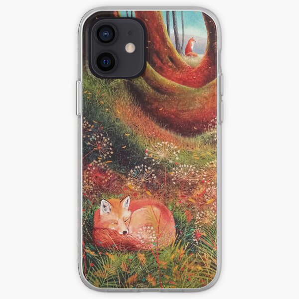Sleeping Fox (2) iPhone Soft Case