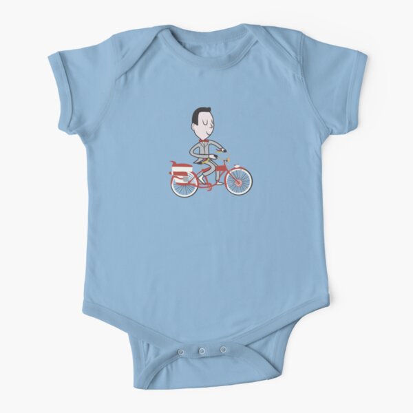 My Bike - Pee Wees Big Adventure Short Sleeve Baby One-Piece