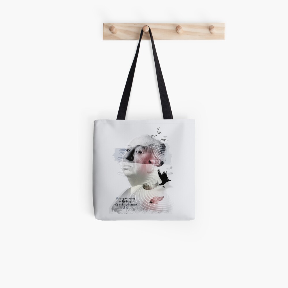 Alfred Hitchcock Tote Bag
