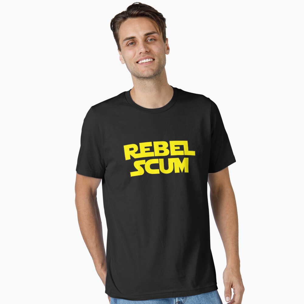 Vista previa del artículo con la obra «Camiseta esencial», diseñado y vendido por BrightFeather.