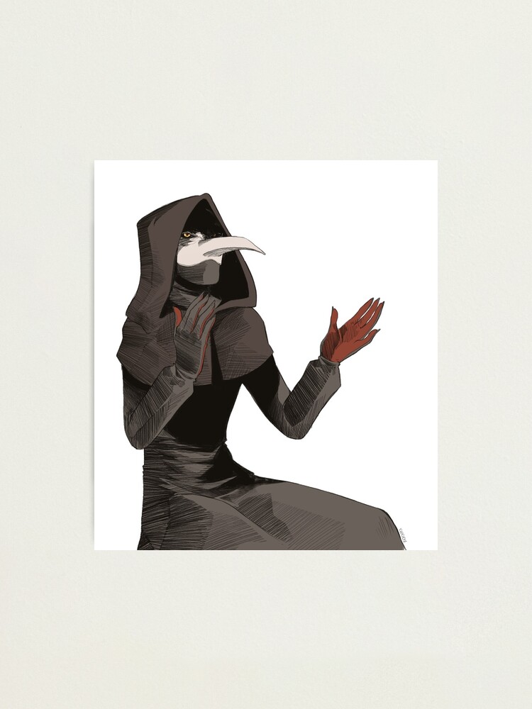 Scp 049 Photographic Print By Kuukikyu Redbubble