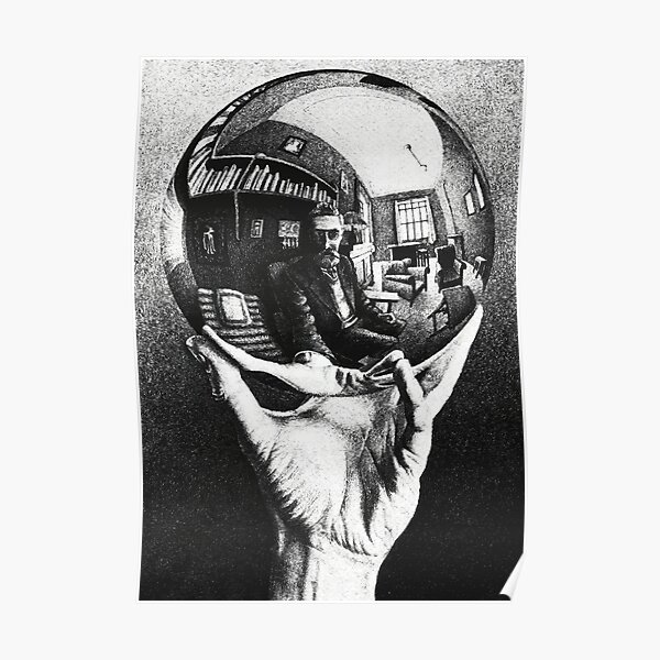 M.C. Escher Selfie Poster