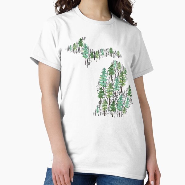 Item preview, Michigan Forest designed and sold by GreatLakesLocal.