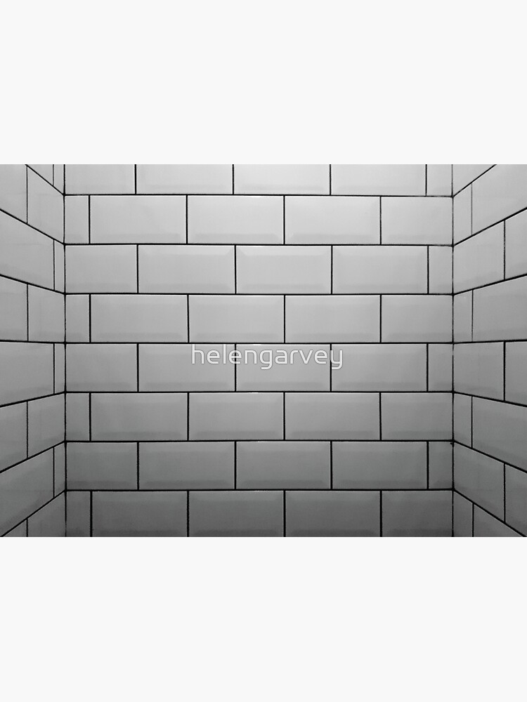 "Subway tile " Sticker for Sale by helengarvey Redbubble