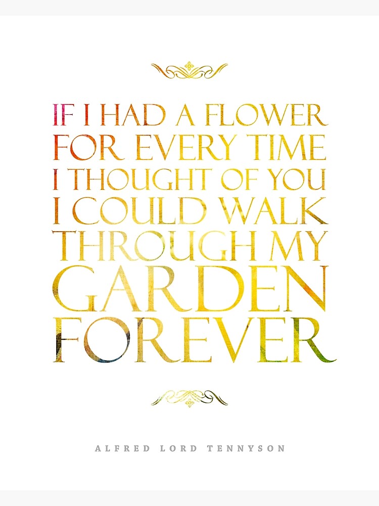 Alfred Lord Tennyson - Inspirational Love Quote by pahleeloola