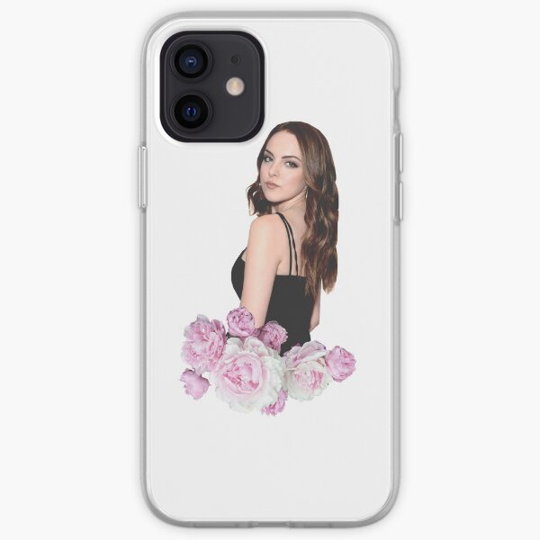 Liz Gillies Purple Floral iPhone Soft Case