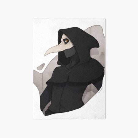 SCP-049 Plague Doctor | Art Board Print