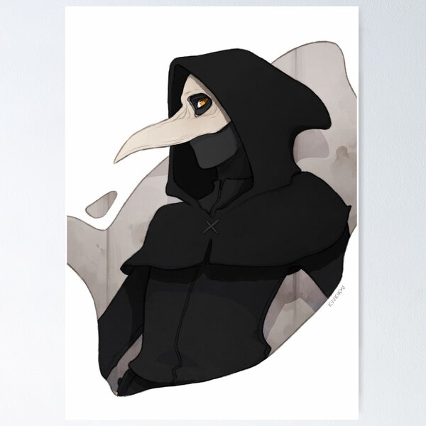 Copy of SCP Foundation Plague Doctor  Poster for Sale by Yu-u-Ta