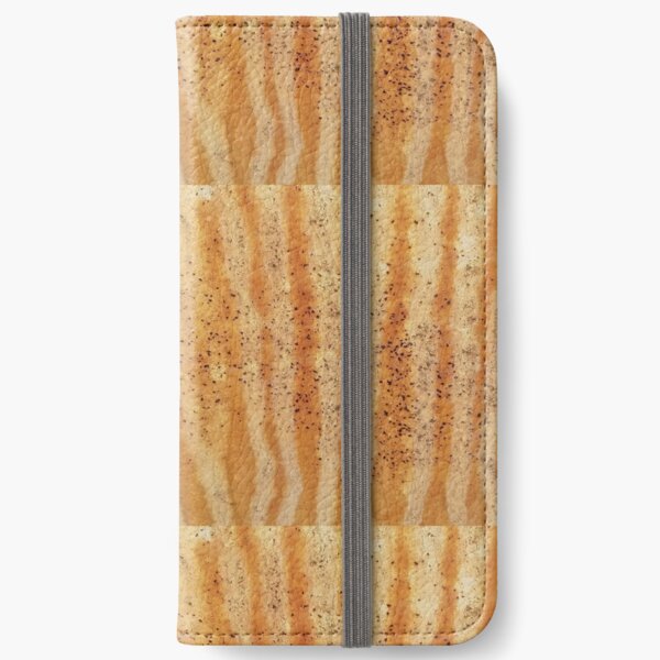 Orange Rusty Stripes iPhone Wallet