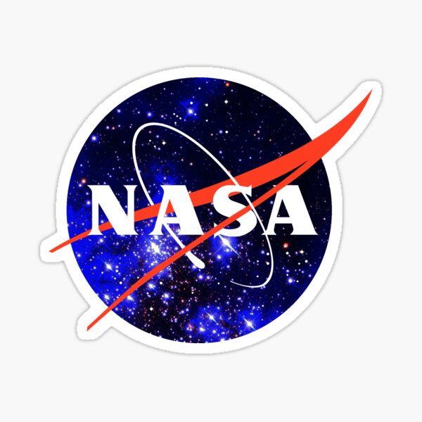 NASA Logo Sticker.