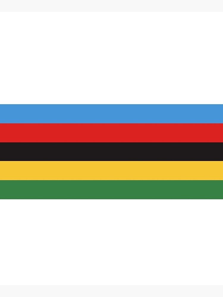 Tilstedeværelse Fantastiske platform World Champion Stripes" Greeting Card by CyclingGraphics | Redbubble