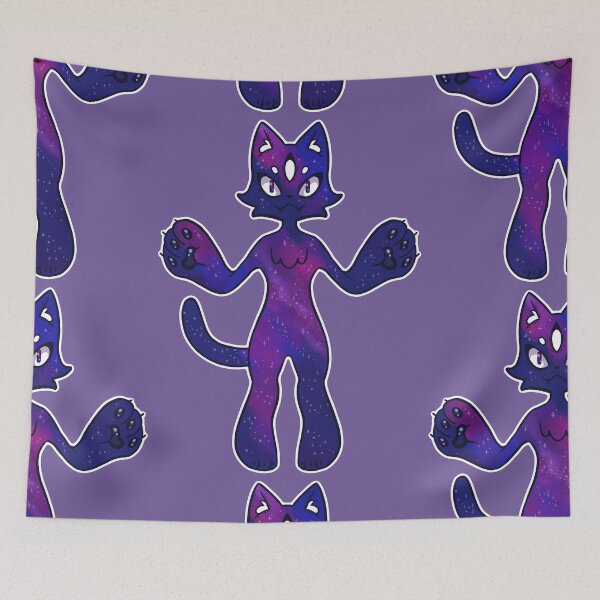 Item preview, Cosmic Galaxy Cat designed and sold by kasumiblu.