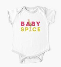 Body de manga corta para bebé Especia de bebe | Spice Girls