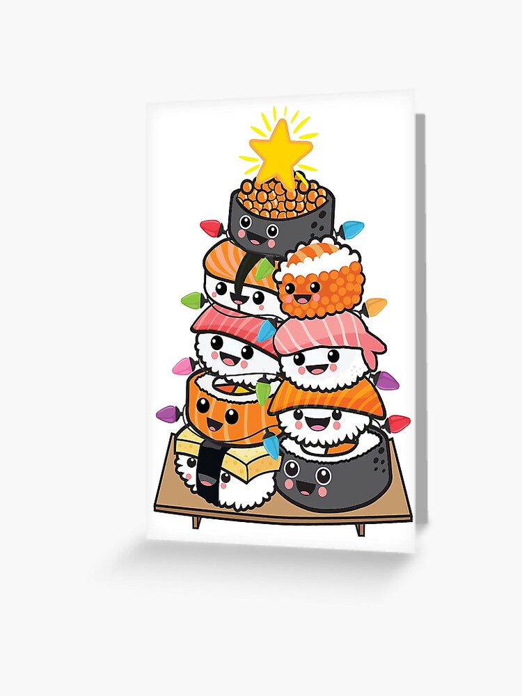 Sushi Birthday Card - Sushi Lover Card - Sushi Greeting Card