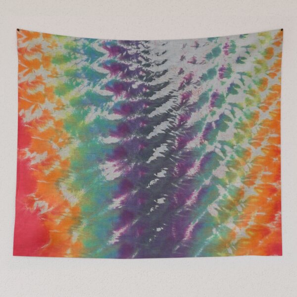 Item preview, Tie Dye Fish Scale Rainbow designed and sold by MazeThreads.