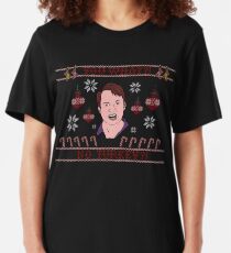 Peep Show Christmas Slim Fit T-Shirt