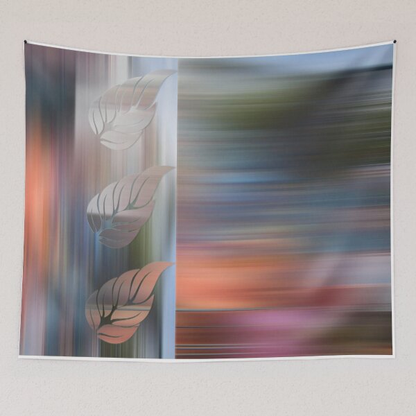 Item preview, THREE ABSTRACT LEAVES designed and sold by senderosph.