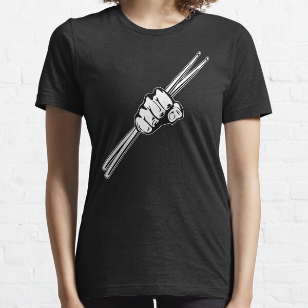 Drum Sticks Fist Punch Essential T-Shirt