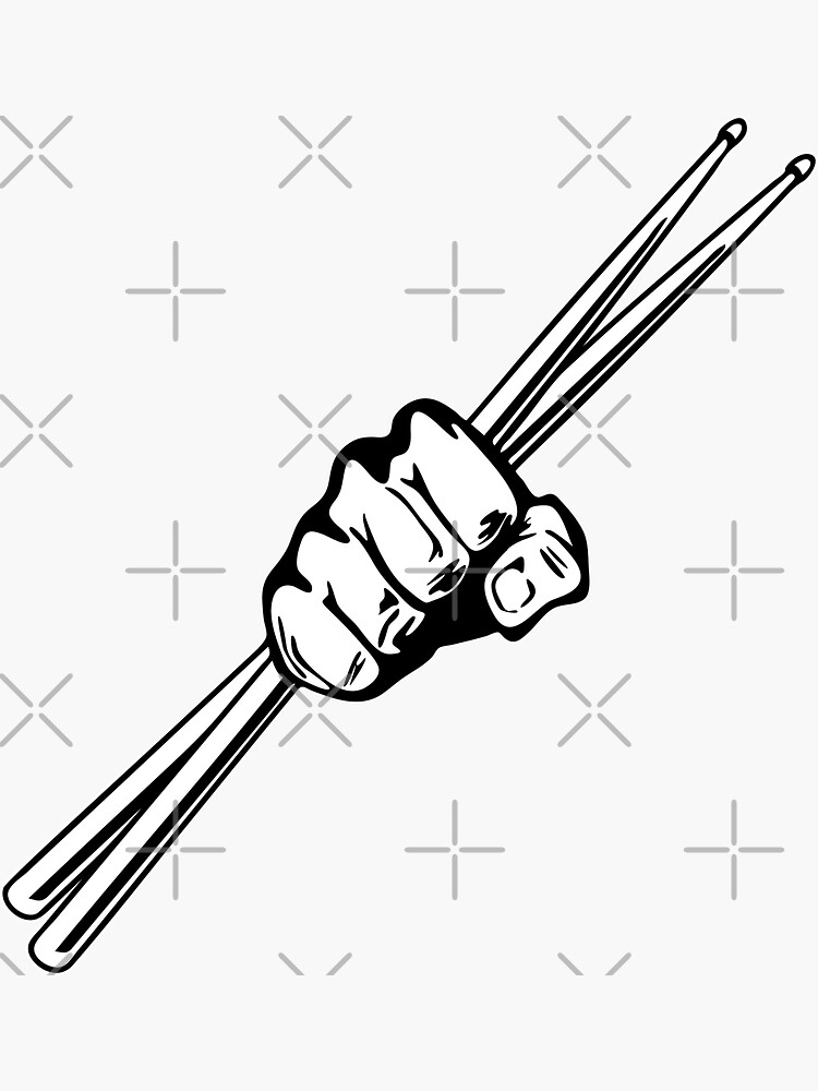 Drum Sticks Fist Punch by hobrath