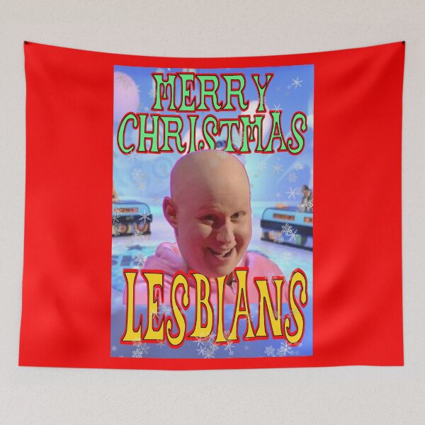 Item preview, Merry Christmas Lesbians designed and sold by loganferret.