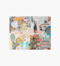 SUMMER COLLAGE TAPESTRY - PHONE CASE Art Board Print