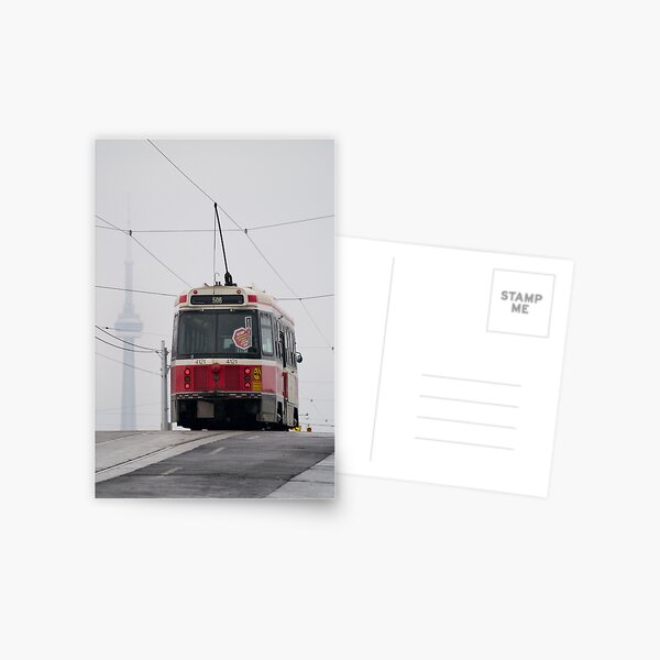 Item preview, Street car and CN tower, Toronto designed and sold by alopezc72.
