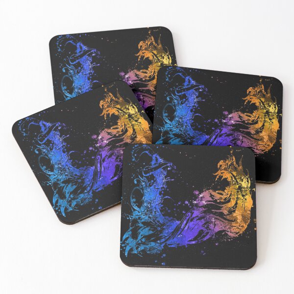 Final Fantasy X Splatter Coasters (Set of 4)