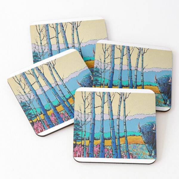 Item preview, Buffalo at Liard designed and sold by Alison Newth.