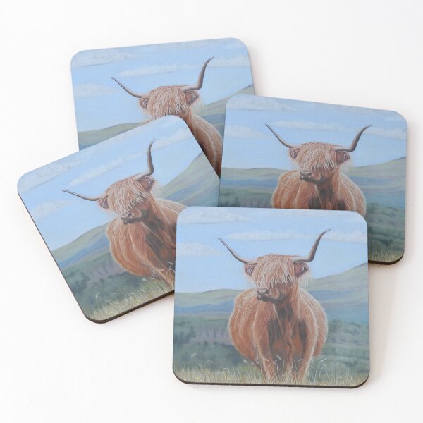 Item preview, Highland cow designed and sold by cathyscreations.