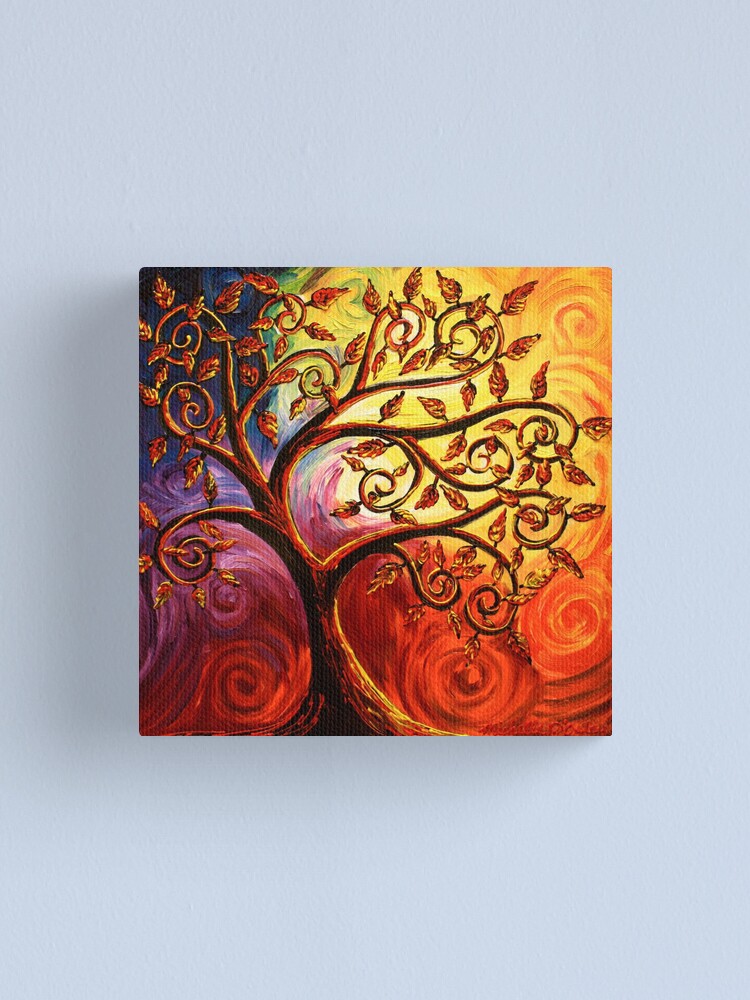 "The Tree of Life" Canvas Print by ArtistDoyley Redbubble