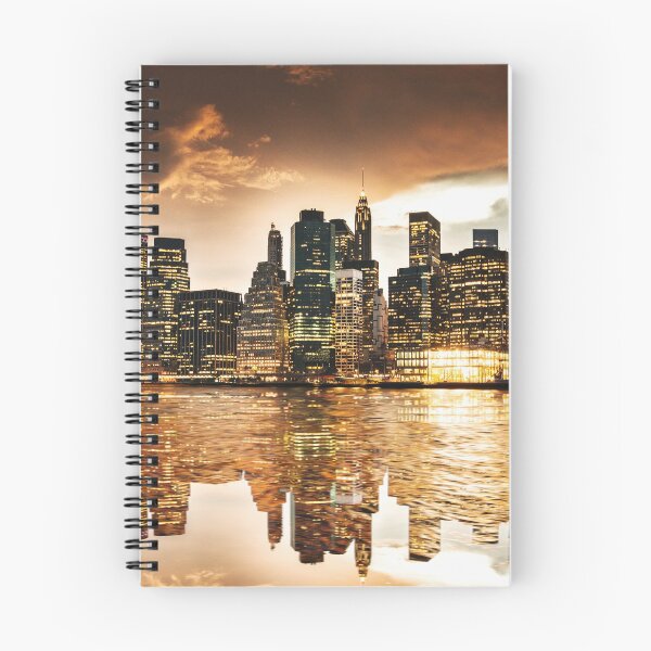 Item preview, new york city skyline at dusk designed and sold by franckreporter.