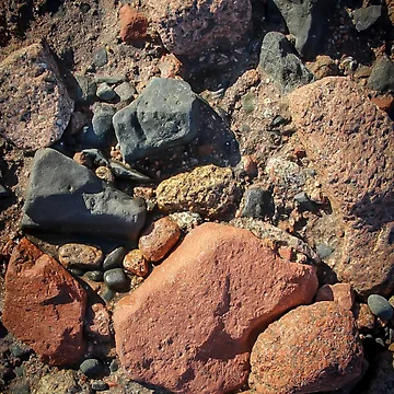 Artwork thumbnail, Beach Rocks by Eman4