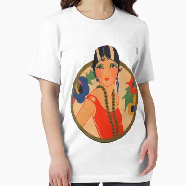 Item preview, Roaring 20's Flapper in a Red Dress designed and sold by Chunga.