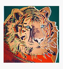 Lámina fotográfica Tigre siberiano - Andy Warhol
