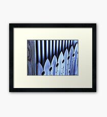 Fence Framed Print