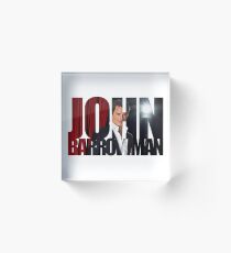 John Barrowman Acrylic Block
