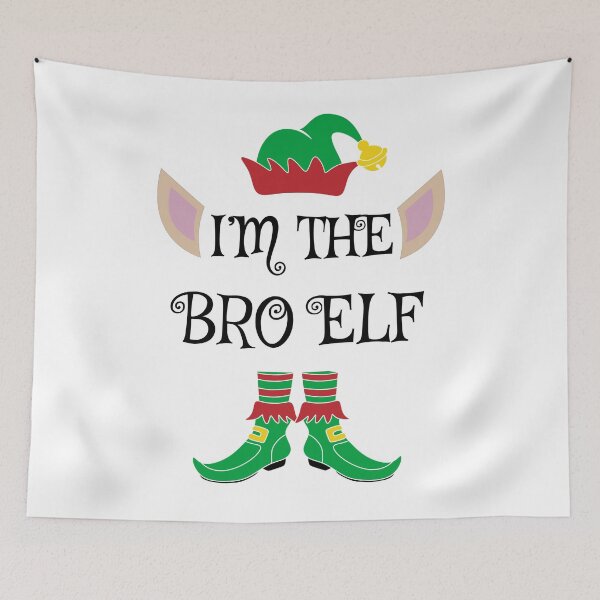 Item preview, I'm The Bro Christmas Elf designed and sold by Meteor77.
