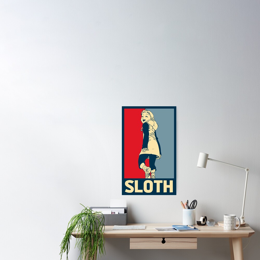 King Sin Of Sloth Poster For Sale By Summersamy Redbubble