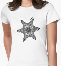 D20130522 Doodle Tattoo Women's Fitted T-Shirt