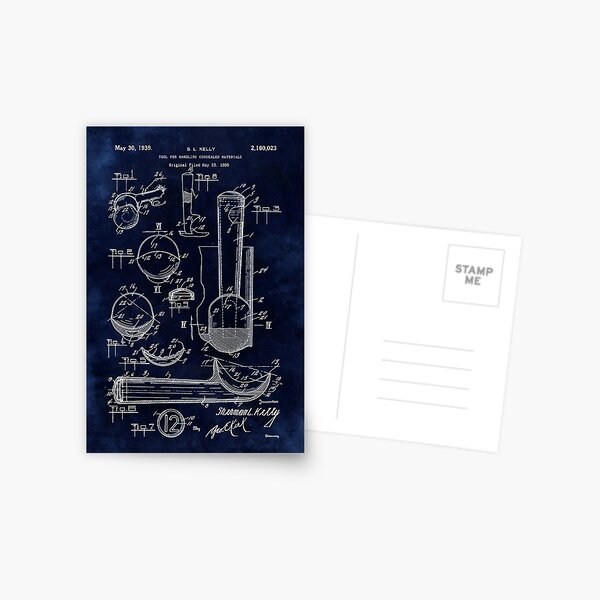 Item preview, Ice Cream Scoop Blueprint Kitchen Decor designed and sold by Glimmersmith.
