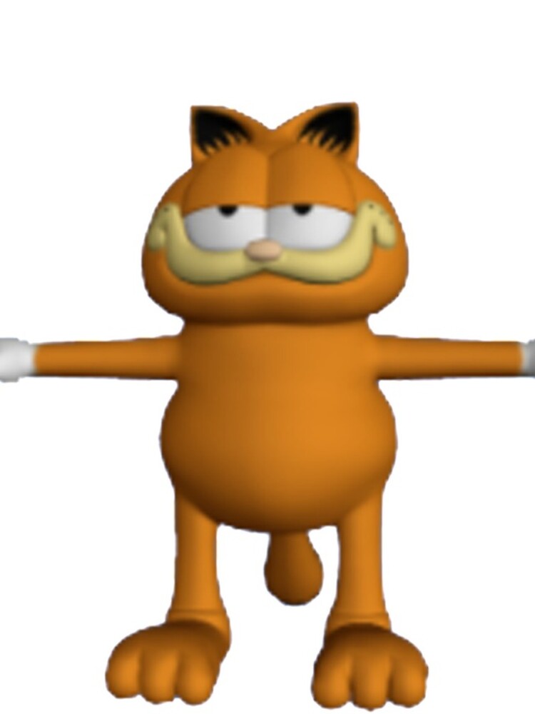 garfield t-pose - Imgflip