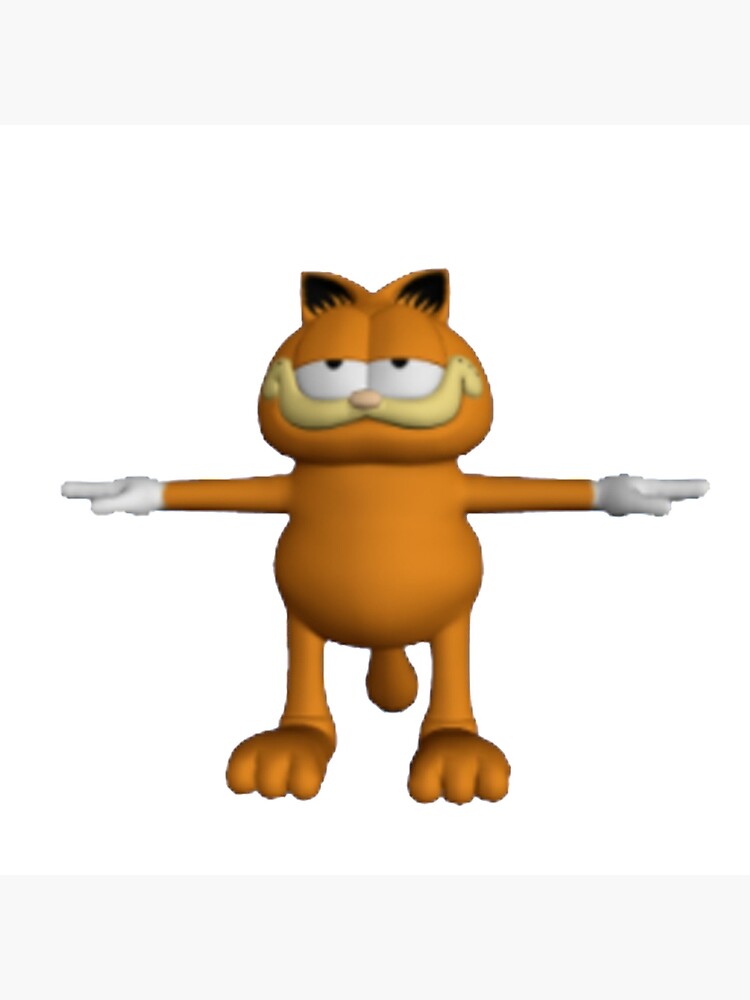 Garfield T-Pose" Tote Bag by Jakeebler | Redbubble