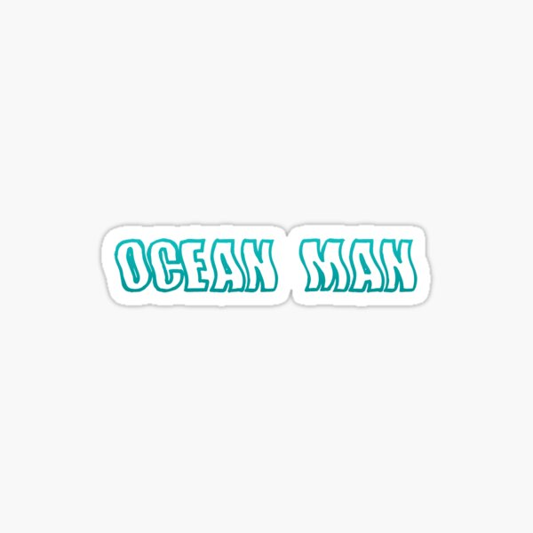 Ocean Man Stickers Redbubble - ocean original ocean man meme roblox meme on meme